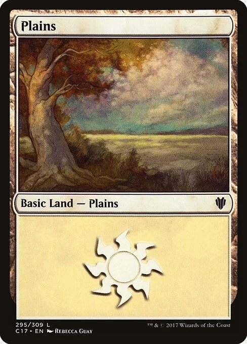 Plains, carta Magic di tipo Basic Land — Plains illustrata da Rebecca Guay
