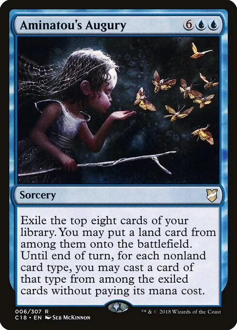 Aminatou's Augury, carta Magic di tipo Sorcery illustrata da Seb McKinnon