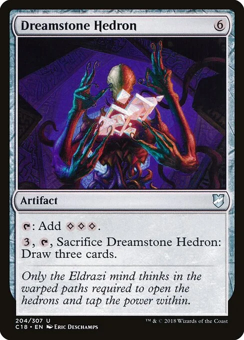 Dreamstone Hedron, carta Magic di tipo Artifact illustrata da Eric Deschamps