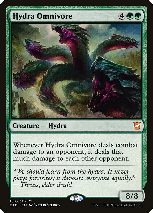 Hydra Omnivore, carta Magic di tipo Creature — Hydra illustrata da Svetlin Velinov