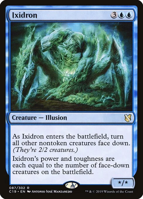 Ixidron, carta Magic di tipo Creature — Illusion illustrata da Antonio José Manzanedo