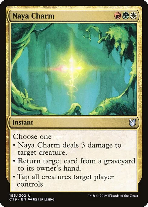 Naya Charm, carta Magic di tipo Instant illustrata da Jesper Ejsing