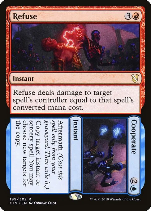 Refuse // Cooperate, carta Magic di tipo Instant // Instant illustrata da Yongjae Choi