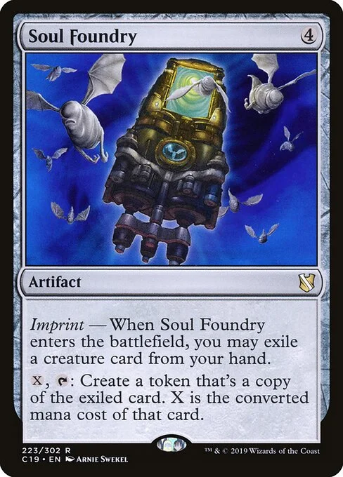 Soul Foundry, carta Magic di tipo Artifact illustrata da Arnie Swekel