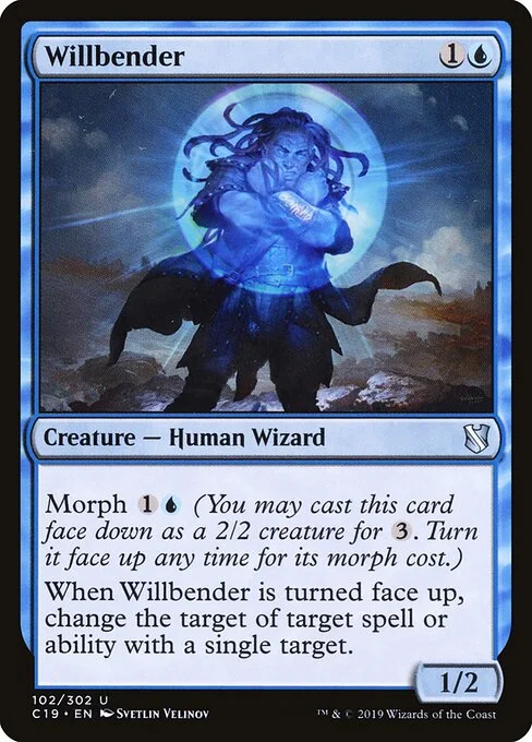 Willbender, carta Magic di tipo Creature — Human Wizard illustrata da Svetlin Velinov
