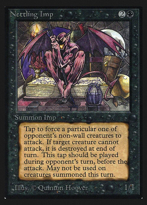 Nettling Imp, carta Magic di tipo Creature — Imp illustrata da Quinton Hoover