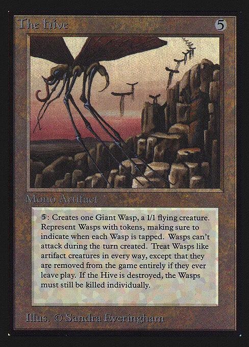 The Hive, carta Magic di tipo Artifact illustrata da Sandra Everingham