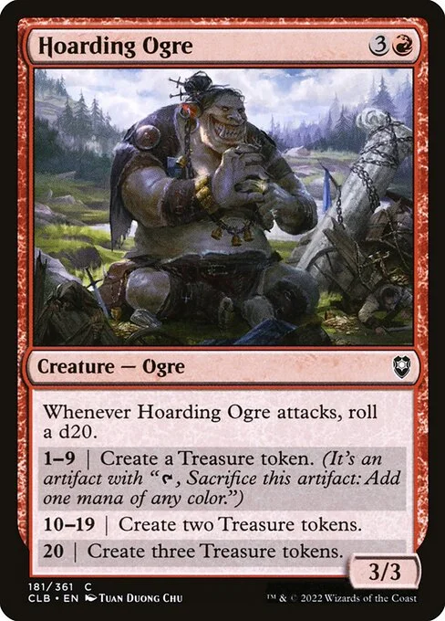 Hoarding Ogre, carta Magic di tipo Creature — Ogre illustrata da Tuan Duong Chu