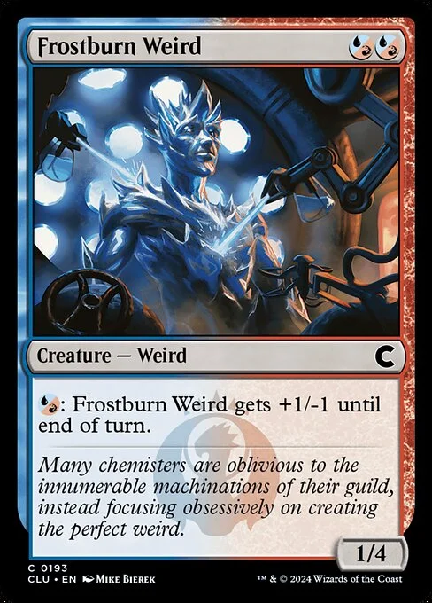 Frostburn Weird, carta Magic di tipo Creature — Weird illustrata da Mike Bierek
