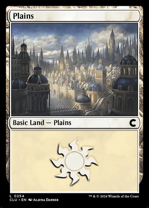 Plains, carta Magic di tipo Basic Land — Plains illustrata da Alayna Danner