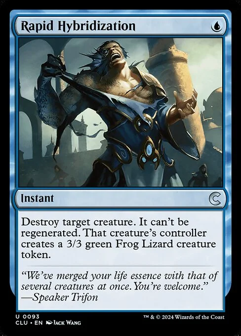 Rapid Hybridization, carta Magic di tipo Instant illustrata da Jack Wang