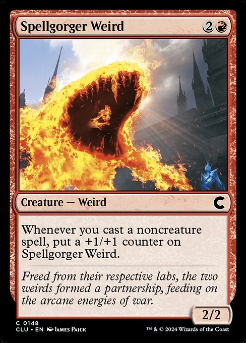 Spellgorger Weird, carta Magic di tipo Creature — Weird illustrata da James Paick