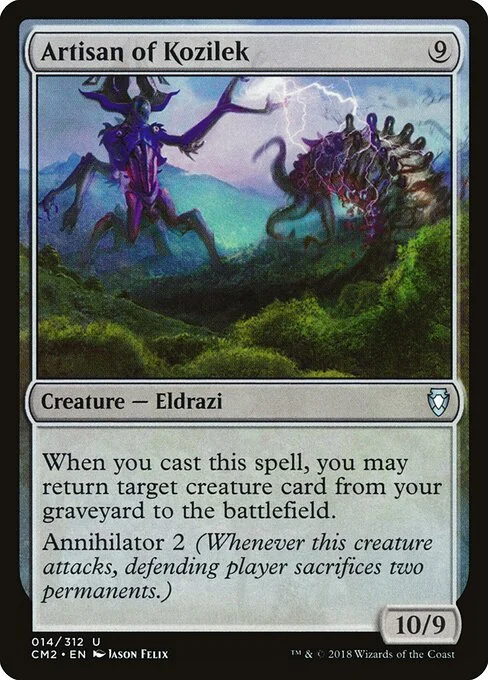 Artisan of Kozilek, carta Magic di tipo Creature — Eldrazi illustrata da Jason Felix