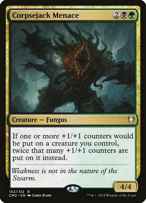 Corpsejack Menace, carta Magic di tipo Creature — Fungus illustrata da Chris Rahn
