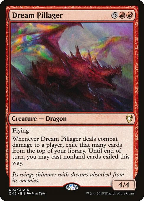 Dream Pillager, carta Magic di tipo Creature — Dragon illustrata da Min Yum