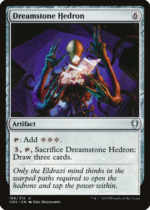 Dreamstone Hedron, carta Magic di tipo Artifact illustrata da Eric Deschamps