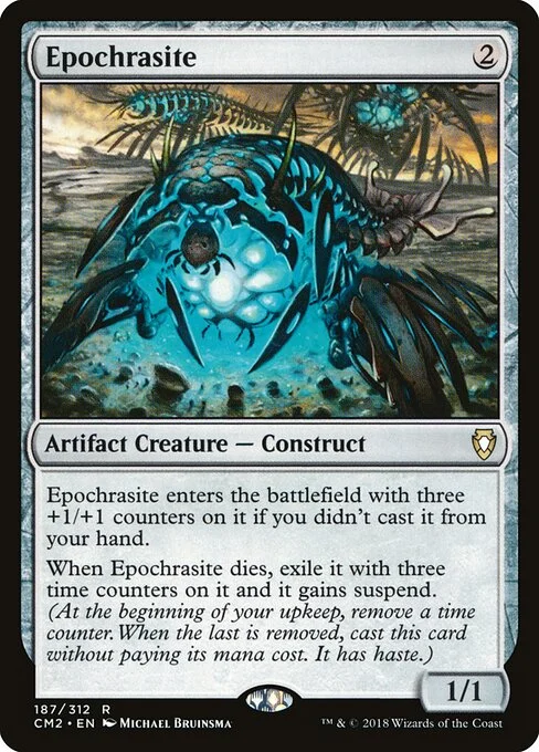 Epochrasite, carta Magic di tipo Artifact Creature — Construct illustrata da Michael Bruinsma