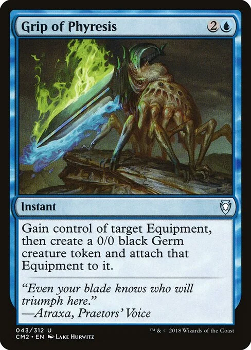 Grip of Phyresis, carta Magic di tipo Instant illustrata da Lake Hurwitz
