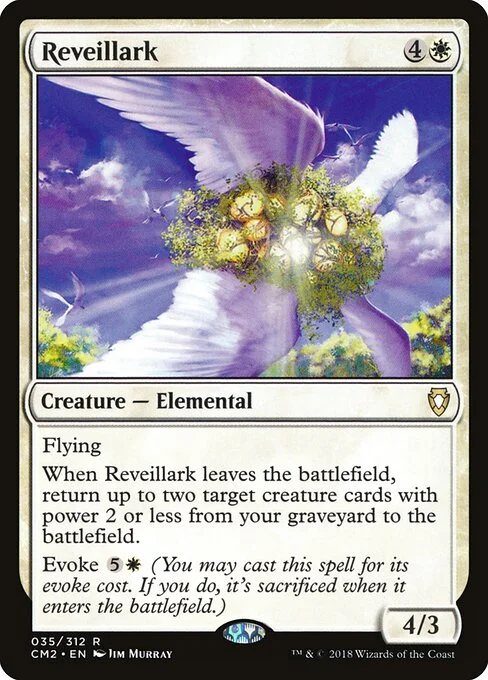 Reveillark, carta Magic di tipo Creature — Elemental illustrata da Jim Murray