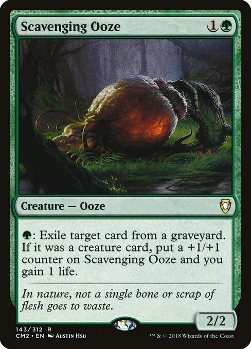 Scavenging Ooze, carta Magic di tipo Creature — Ooze illustrata da Austin Hsu