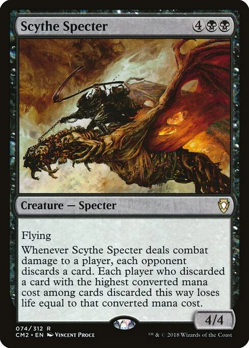 Scythe Specter, carta Magic di tipo Creature — Specter illustrata da Vincent Proce
