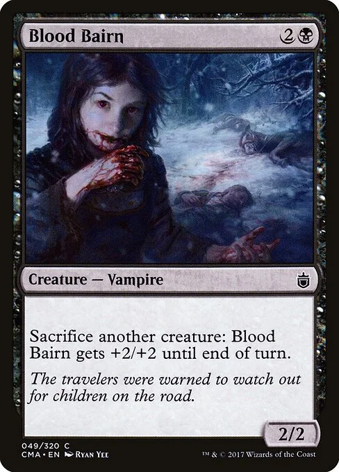Blood Bairn, carta Magic di tipo Creature — Vampire illustrata da Ryan Yee