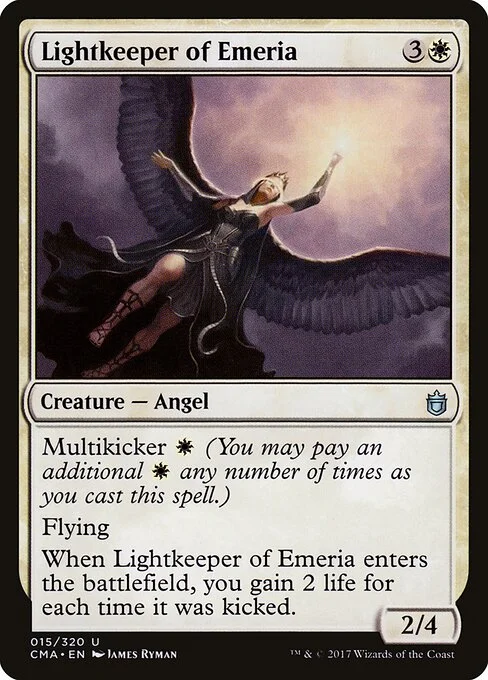 Lightkeeper of Emeria, carta Magic di tipo Creature — Angel illustrata da James Ryman