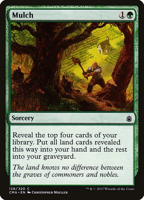 Mulch, carta Magic di tipo Sorcery illustrata da Christopher Moeller