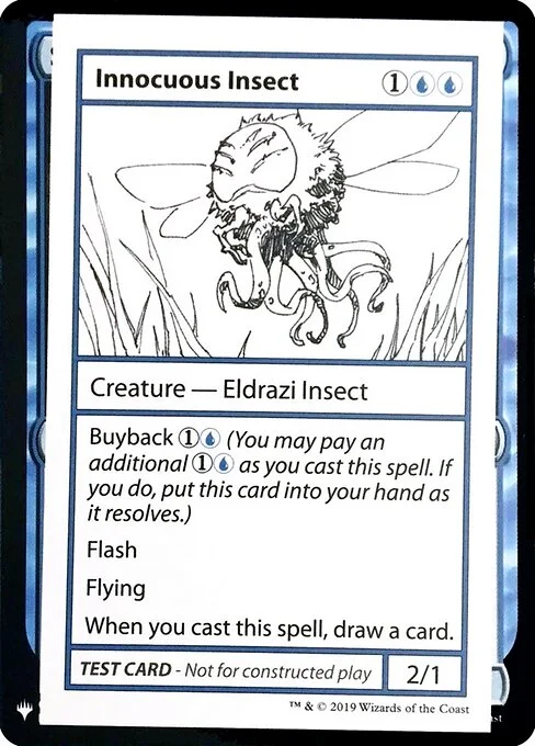 Innocuous Insect, carta Magic di tipo Creature — Eldrazi Insect illustrata da Jehan Choo