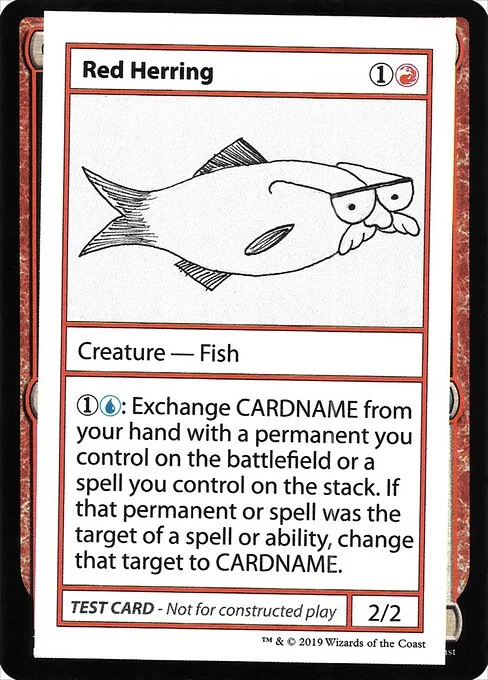 Red Herring, carta Magic di tipo Creature — Fish illustrata da Chris Mooney