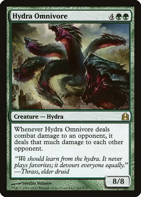 Hydra Omnivore, carta Magic di tipo Creature — Hydra illustrata da Svetlin Velinov