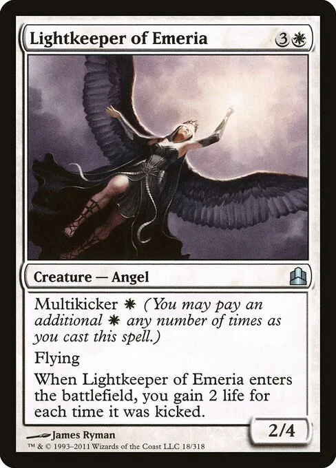 Lightkeeper of Emeria, carta Magic di tipo Creature — Angel illustrata da James Ryman