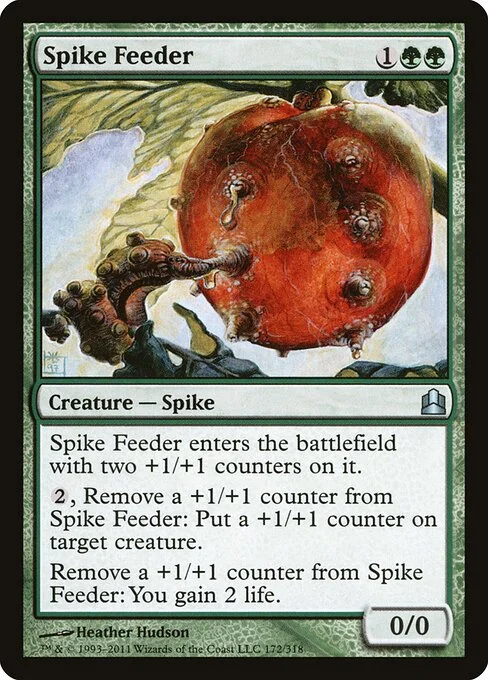 Spike Feeder, carta Magic di tipo Creature — Spike illustrata da Heather Hudson