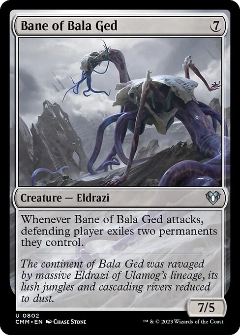 Bane of Bala Ged, carta Magic di tipo Creature — Eldrazi illustrata da Chase Stone