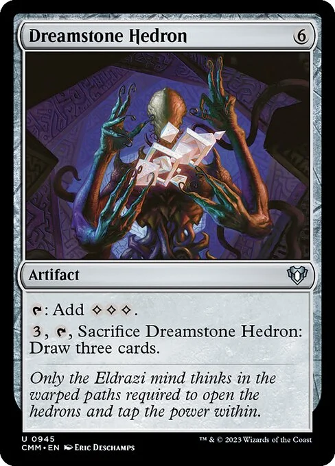 Dreamstone Hedron, carta Magic di tipo Artifact illustrata da Eric Deschamps