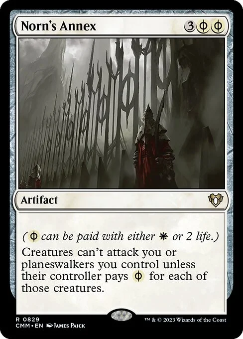 Norn's Annex, carta Magic di tipo Artifact illustrata da James Paick