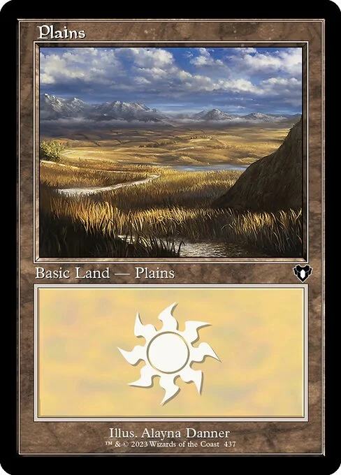 Plains, carta Magic di tipo Basic Land — Plains illustrata da Alayna Danner