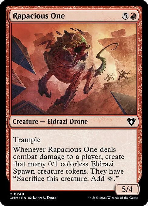 Rapacious One, carta Magic di tipo Creature — Eldrazi Drone illustrata da Jason A. Engle