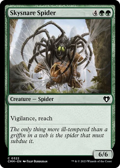 Skysnare Spider, carta Magic di tipo Creature — Spider illustrata da Filip Burburan