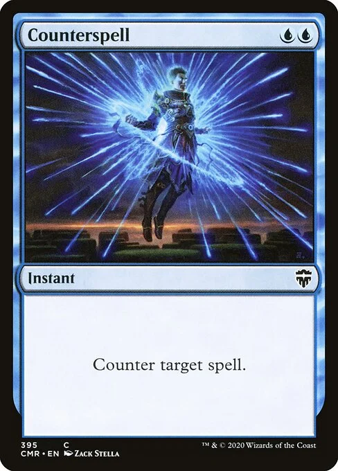 Counterspell, carta Magic di tipo Instant illustrata da Zack Stella