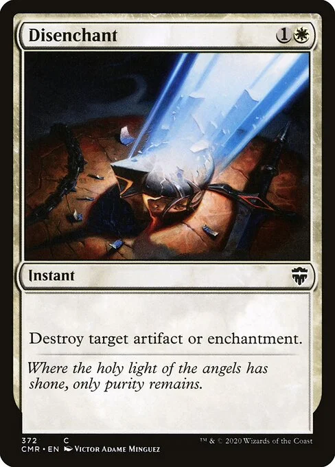 Disenchant, carta Magic di tipo Instant illustrata da Victor Adame Minguez