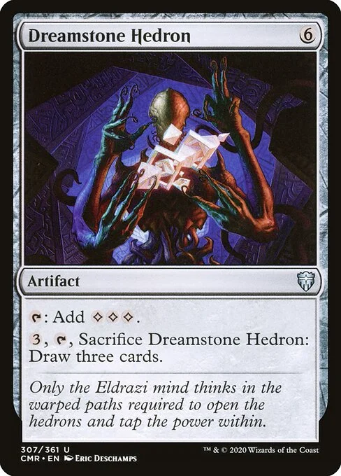 Dreamstone Hedron, carta Magic di tipo Artifact illustrata da Eric Deschamps