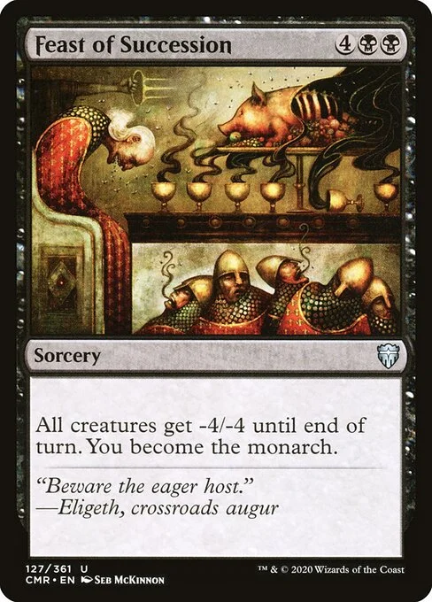 Feast of Succession, carta Magic di tipo Sorcery illustrata da Seb McKinnon