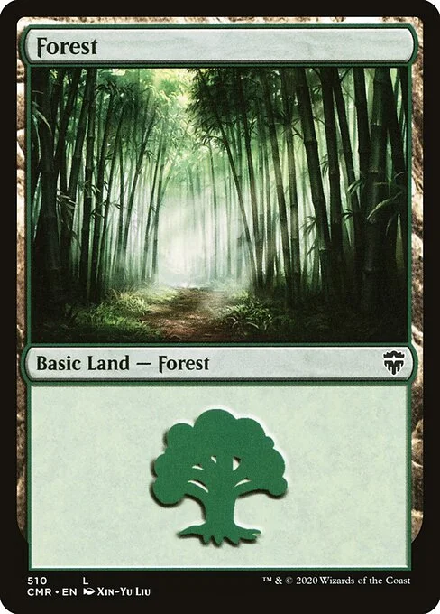 Forest, carta Magic di tipo Basic Land — Forest illustrata da Xin-Yu Liu