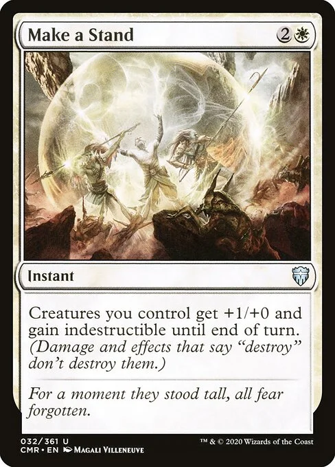 Make a Stand, carta Magic di tipo Instant illustrata da Magali Villeneuve
