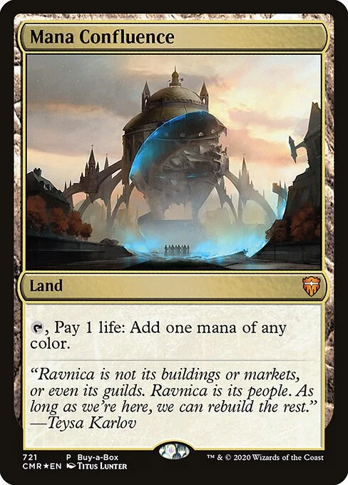 Mana Confluence, carta Magic di tipo Land illustrata da Titus Lunter