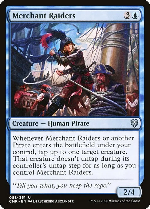 Merchant Raiders, carta Magic di tipo Creature — Human Pirate illustrata da Deruchenko Alexander