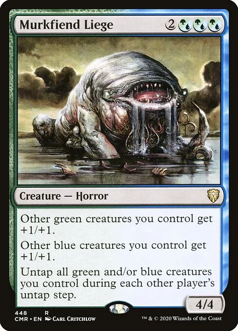 Murkfiend Liege, carta Magic di tipo Creature — Horror illustrata da Carl Critchlow