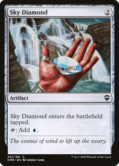 Sky Diamond, carta Magic di tipo Artifact illustrata da Lindsey Look