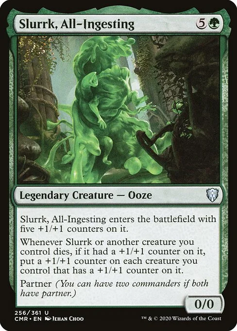 Slurrk, All-Ingesting, carta Magic di tipo Legendary Creature — Ooze illustrata da Jehan Choo